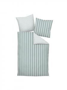Постельное белье цвета шалфея Janine, 80 x 80 см