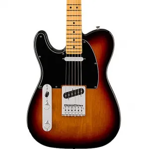 Электрогитара Fender Player II Telecaster для левшей, кленовый гриф, распыление 3-Tone Sunburst