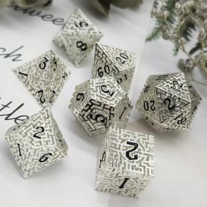Набор из 7 металлических кубиков для ролевой игры «Дорога невозврата» RGFK