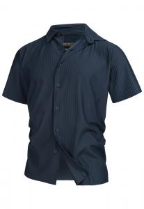 Рубашка на пуговицах классического кроя INDICODE JEANS Lamgo, темно-синий