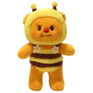 Креативная плюшевая кукла в виде мультяшного пчелиного медвежонка высотой 35см/45см MLING