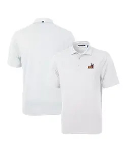 Мужская поло с логотипом команды Arizona State Sun Devils из экологичной пике-ткани Virtue Cutter & Buck, черный