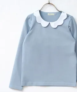 Топ Angel Color (с длинным рукавом) (140 см/150 см) Panpantutu, цвет Cream Blue