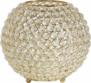 Подсвечник хрустальный Home Affaire, медный