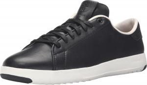Женские модные кроссовки Cole Haan GrandPro Tennis с кожаными шнурками OX, белый/черный