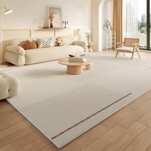 Budis Ковер 160х230 см для гостиной в светлом люксовом стиле, waterproof, non-slip, thickened, flocked, washable