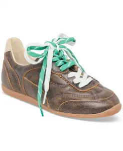 Женские кроссовки Laini Contrast на шнуровке с низким профилем Dolce Vita, коричневый