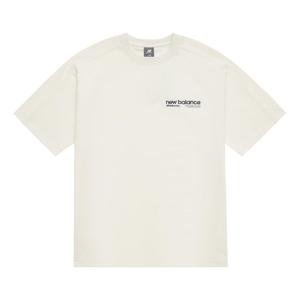 Футболка New Balance Wordmark Logo T-Shirt 'White', белый