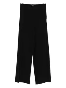 Широкие брюки со складками Forte Forte, черный