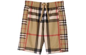 Шорты детские средней длины Burberry, хаки