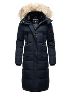 Зимнее пальто MARIKOO Schneesternchen, темно-синий