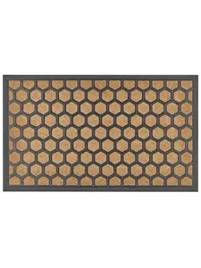 Коврик Beliani TANDYKUL, цвет natürlich/schwarz
