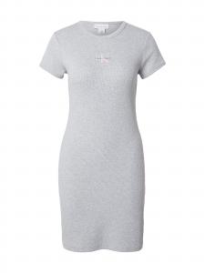 Calvin Klein Jeans Платье в крапинку серого цвета