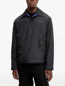 Двусторонняя рубашка-овершот Versace Jeans Couture, черный