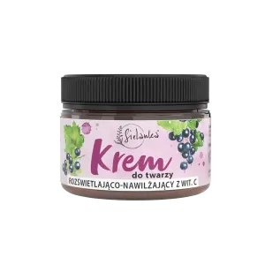 Осветляющий и увлажняющий крем для лица с витамином С, 50 мл Sielanka Czarna porzeczka