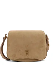 Сумка на плечо с мотивом в виде сердца Paris Paris Ami Paris, бежевый