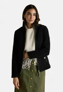 Куртка из флиса стандартного кроя с застежкой-молнией. Joules, Black