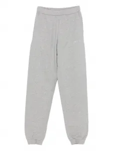 Спортивные брюки с вышитым логотипом The Attico, серый