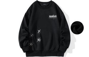 Толстовка унисекс MONTVOO, Темно-серый (на флисовой подкладке)