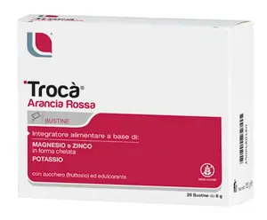 Troca' Blood Orange 20 пакетиков с добавкой магния и цинка Aquilea