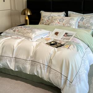 FUANNA Комплект постельного белья 2.2 м, 4 предмета: пододеяльник 220x240 см