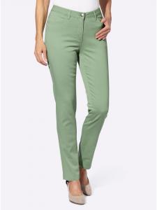 Sieh an! Эластичные брюки цвета эвкалипта