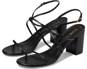 Туфли Stuart Weitzman Barelythere 75 Block Sandal, черный