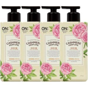 Увлажняющий крем для тела Romantic Encounter с ароматом парфюма, 400 мл/400 мл*4 Onthebody, sparkling dreamy 400ml*4