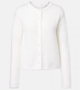 Кардиган из мохера Loewe, White