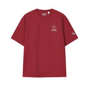 Оригинальная футболка Unisex Red FILA, красный