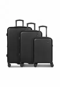 Valencia 2.0 set 3teilig luggage set Bugatti, Black