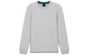 Свитер мужской серый белый HUGO BOSS