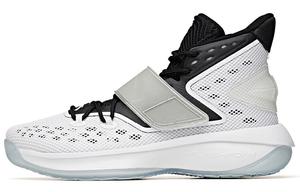 Баскетбольные кроссовки KT Ice мужские высокие белые/черные Anta