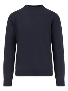 Свитер с круглым вырезом Filippo De Laurentiis, синий