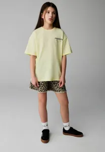 Футболка с принтом crew Smallsaints, Light Yellow