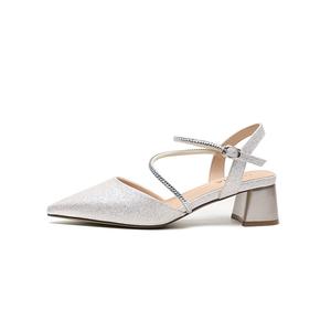 FIVE PLUS Женские туфли на массивном каблуке 4,5 см — золото, цвет Gold