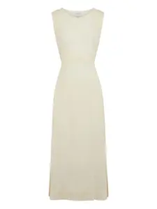 Платье макси без рукавов Le Kasha, желтый