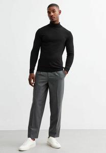 Костюмные брюки OVERSIZED TAILORED New Look, черный