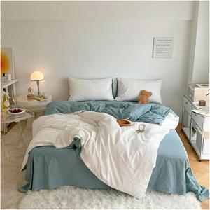 UOIO Комплект постельного белья UOIO двусторонний из стираного хлопка zq-11042