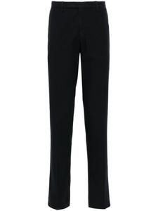 Брюки с гладкими складками Boglioli, синие