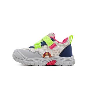 Кроссовки детские с низким верхом, устойчивые к скольжению и износу PAW PATROL, бежевый/розовый