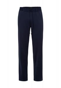 Мужские пижамные брюки из джерси с завязками HANRO, темно-синий