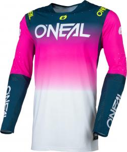 Мотокроссовая майка Oneal prodigy five five, Dark Blue/White