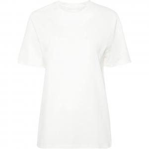 Футболка из хлопка с принтом логотипа JIL SANDER, белая