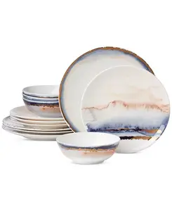 Летнее сияние. Набор столовых приборов из 12 предметов, сервиз на 4 персоны. Lenox, white