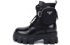 Женские ботинки Prada Monolith, черный