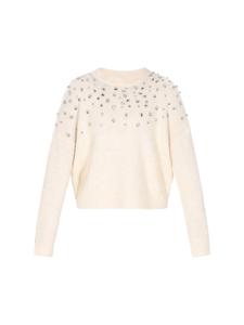 Faina Женский свитер кремового цвета