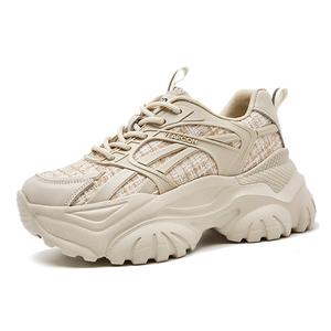 YEARCON Женские низкие массивные кроссовки Apricot, цвет Apricot