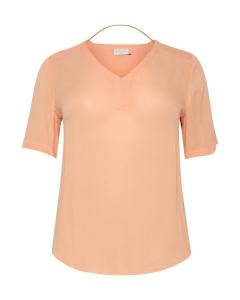 Блузка KAFFE CURVE Ami, цвет Apricot