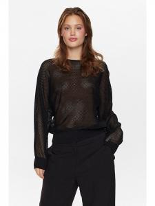 Пуловер NÜMPH Pullover Nanadaya, черный